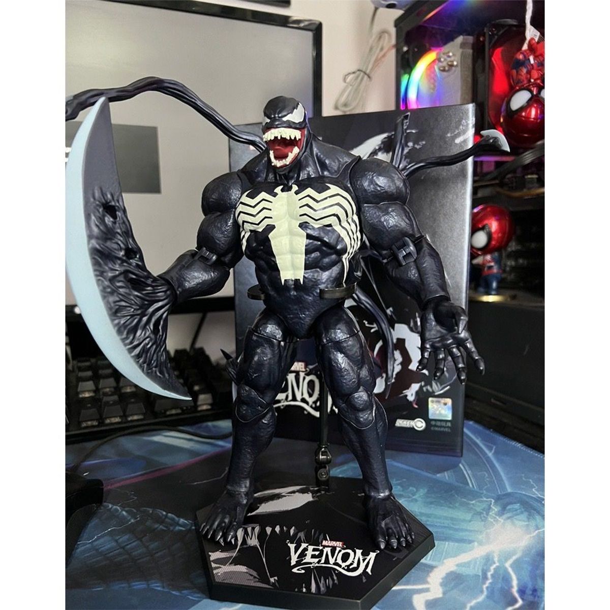 اکشن فیگور مارول مدل ونوم Venom ZD toys org کد 1916 مجموعه 6 عددی -  - 3