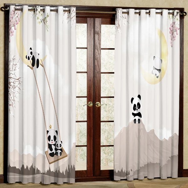 پرده مدل مخمل پانچی کد 7084 سایز 280x140 سانتی متر