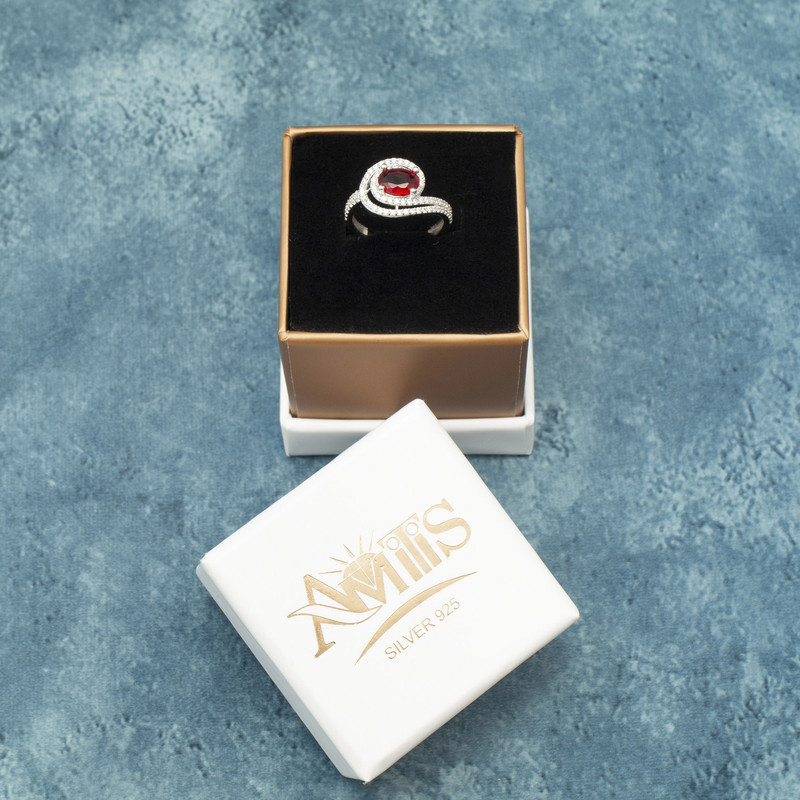 انگشتر نقره زنانه مدل AMT-R172