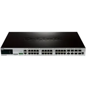 سوییچ گیگابیتی 28 پورت دی-لینک سری اکستاک مدل DGS-3620-28TC