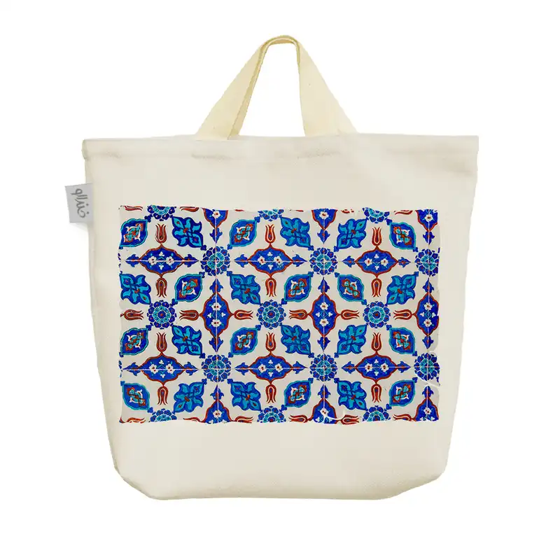 ساک خرید خندالو طرح کاشی کد 64