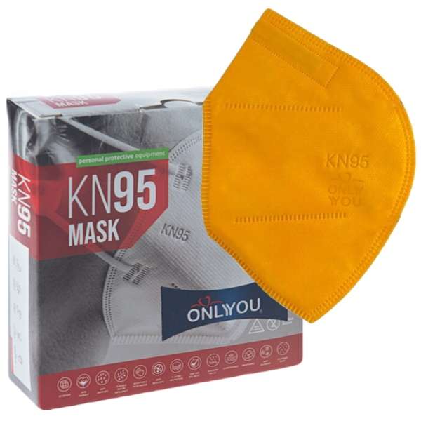 ماسک تنفسی اونلی یو مدل KN95 Y بسته 10 عددی