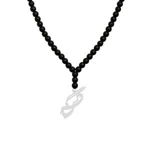 گردنبند نقره زنانه هایکا مدل اسم نرگس کد n.ha1-258