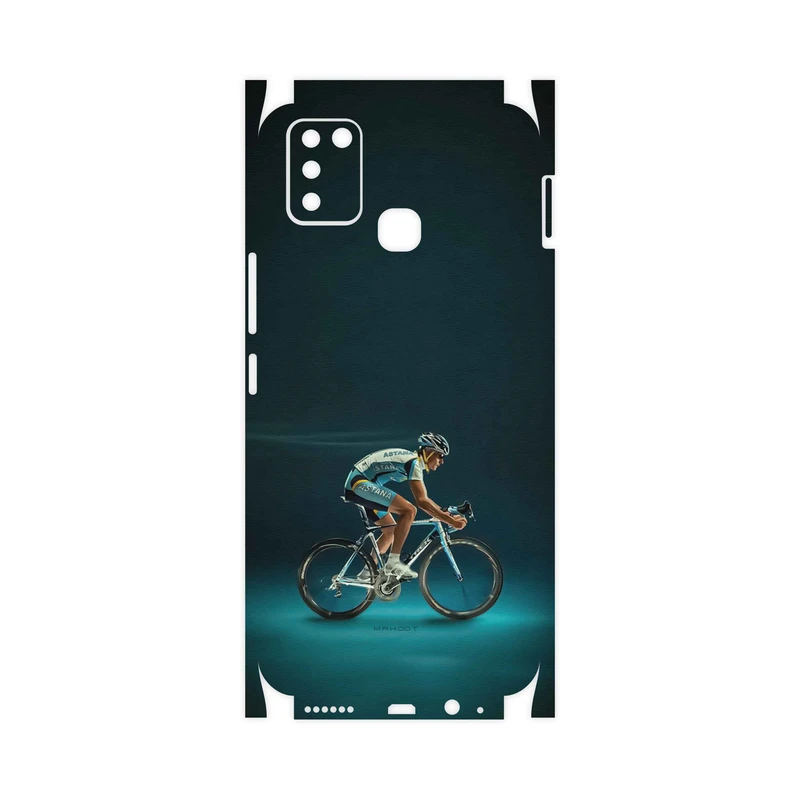 برچسب پوششی ماهوت مدل Road-cycling-FullSkin مناسب برای گوشی موبایل اینفینیکس Smart 6 X657B