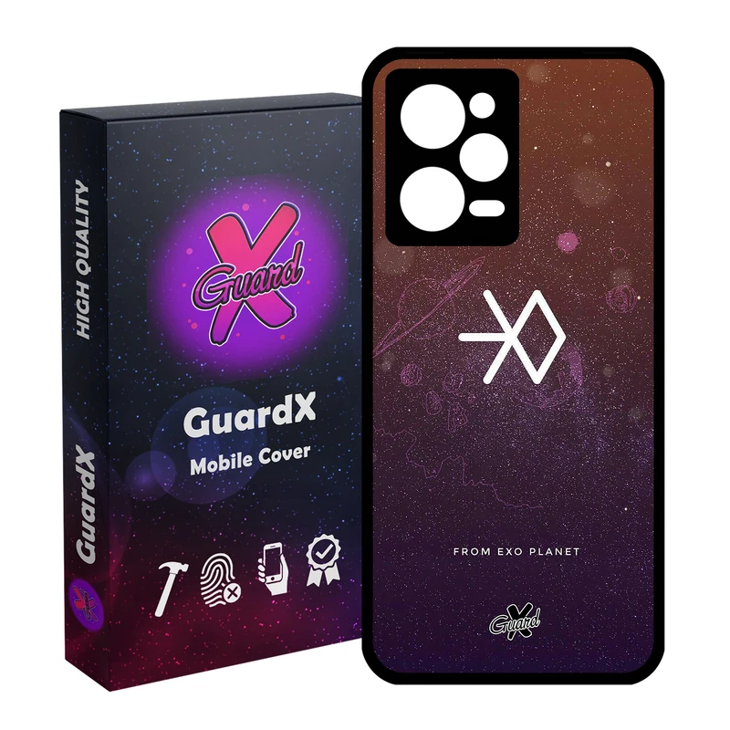 کاور گارد ایکس طرح Exo مدل Glass10021 مناسب برای گوشی موبایل شیائومی Redmi Note 12 Pro 5G/Poco X5 Pro 5G/Note 12 Pro Pro speed