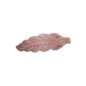 گیره مو زنانه مدل  برگ یخی کد 4