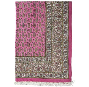 سفره قلمکار ممتاز اثر عطریان طرح 2 سایز 100 × 150 سانتی متر