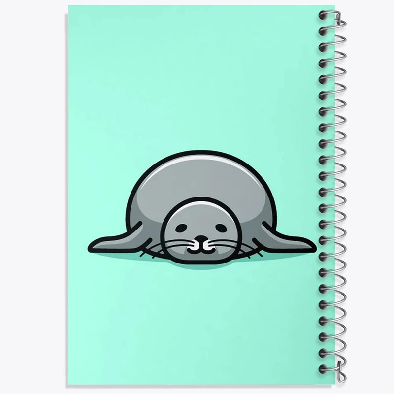 دفتر نقاشی 50 برگ خندالو مدل حیوانات آبزی فک کد 28159