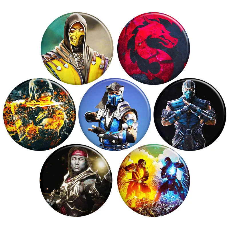 پیکسل گالری باجو طرح مورتال کمبت کد mortal kombat 16 مجموعه 7 عددی