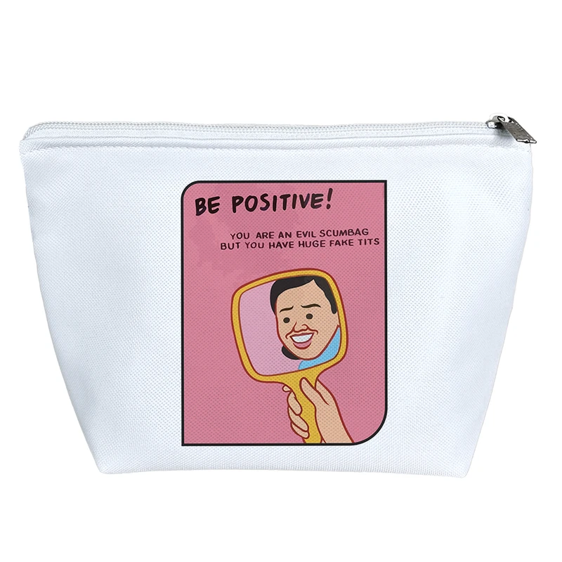 کیف لوازم آرایش دخترانه خندالو مدل انگیزشی کد 9524