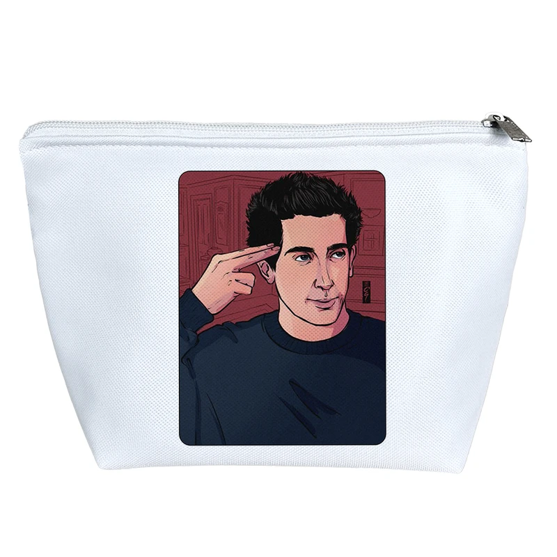 کیف لوازم آرایش دخترانه خندالو مدل راس سریال فرندز کد 7915