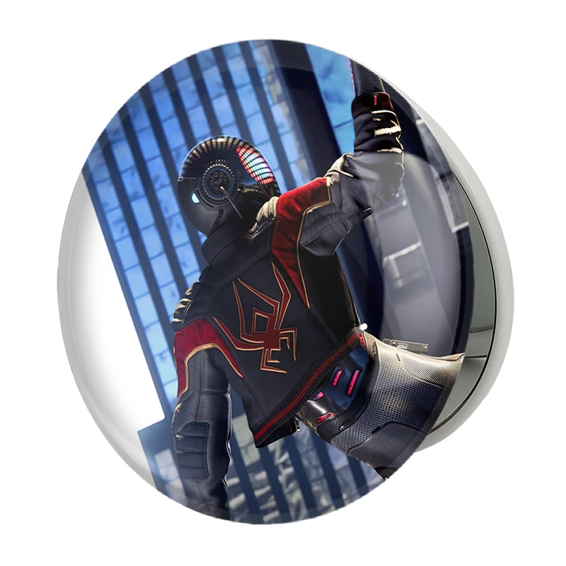 آینه جیبی خندالو طرح مایلز مورالز مردعنکبوتی مدل تاشو کد 30851