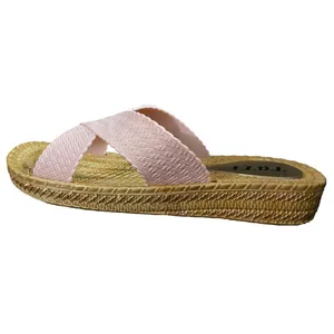 دمپایی زنانه مدل حصیری تاتی کد W912