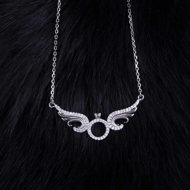 گردنبند نقره زنانه مدل GTA-198