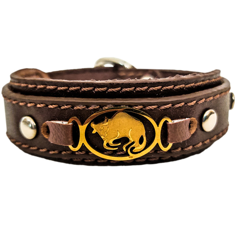 دستبند چرم وارک طرح اردیبهشت مدل آماندا کد rb248