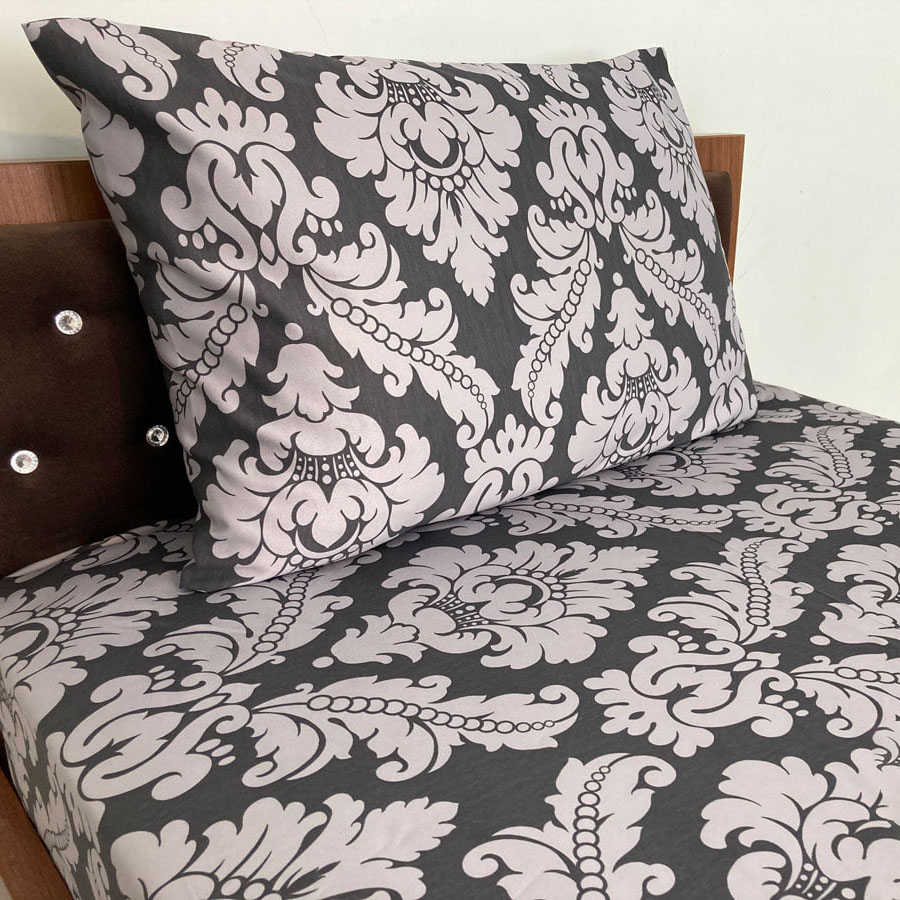 سرویس روتختی مدل کشدار پیچک کد 90 یک نفره 2 تکه