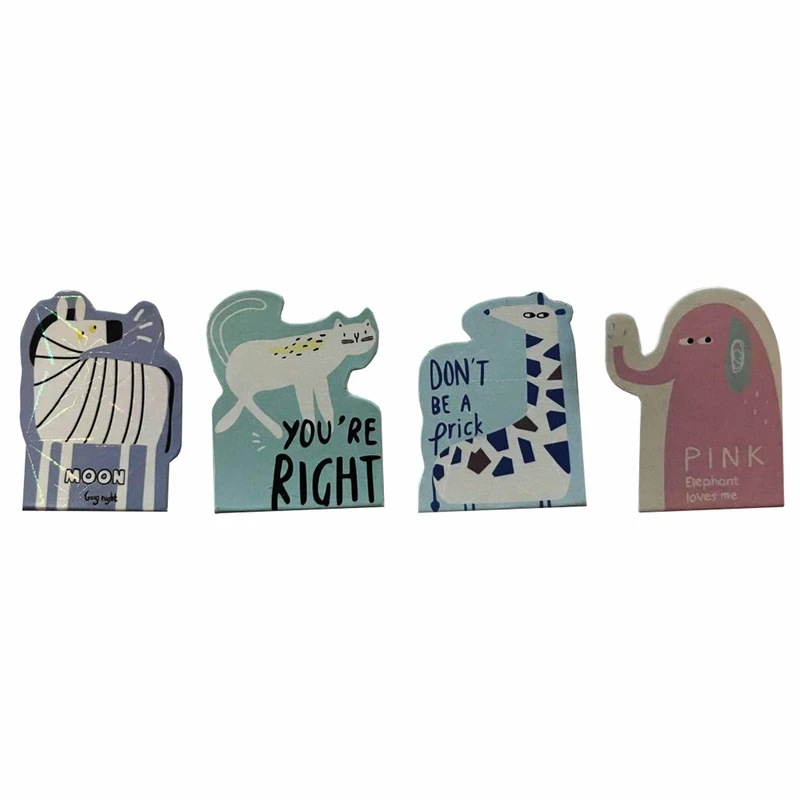 نشانگر کتاب مدل حیوانات کد Z4 مجموعه 4 عددی