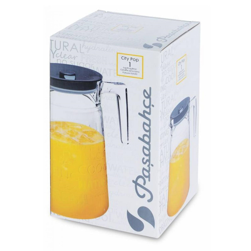 سرویس پارچ و لیوان 7 پارچه پاشاباغچه مدل سیتی پایپ کد 96853