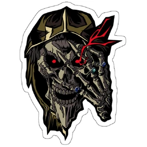 استیکر لپ تاپ مدل Overlord