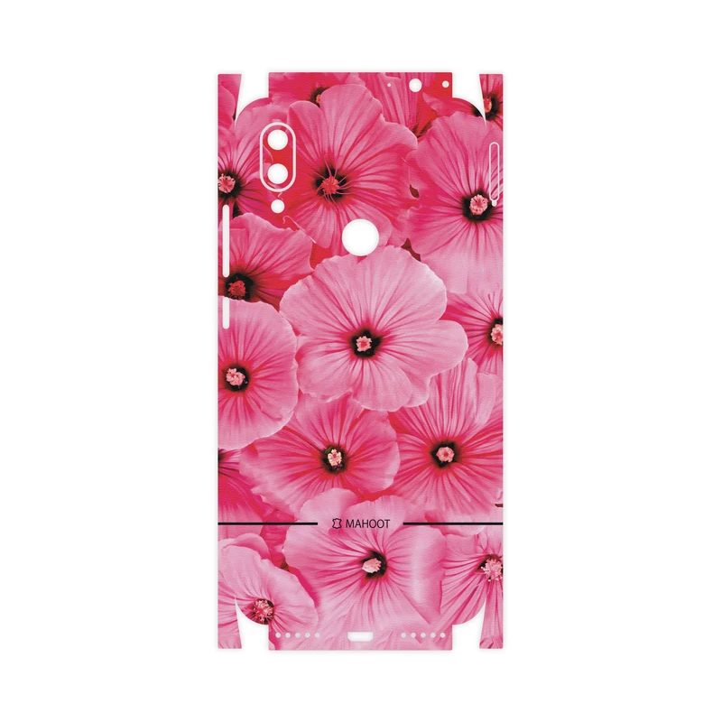 برچسب پوششی ماهوت مدل Pink-Flower-FullSkin مناسب برای گوشی موبایل شیائومی Redmi 7