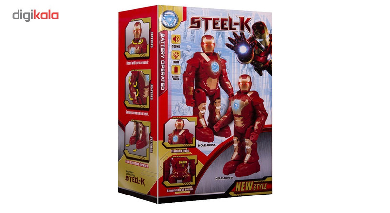 ربات اسباب بازی استیل کی Iron Man EJ895C