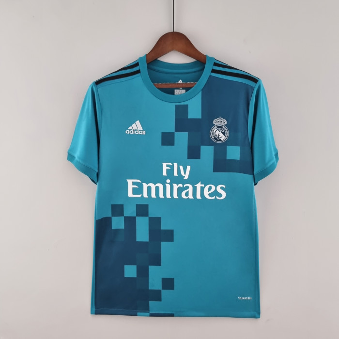 ست تی شرت و شلوارک ورزشی مردانه مدل رئال مادرید Away 2018