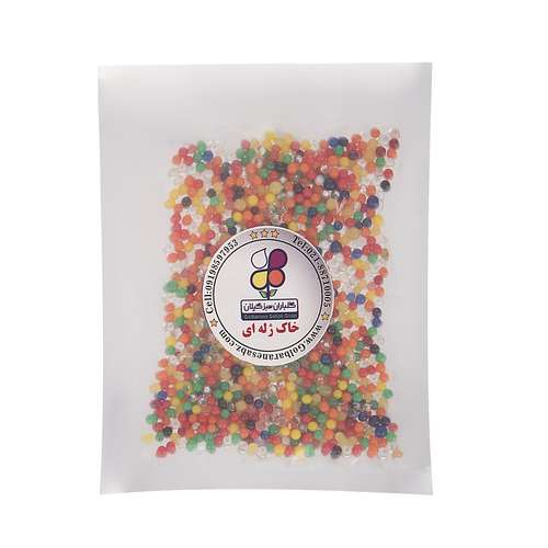 خاک ژله ای شرکت گلباران سبز گیلان بسته 20 گرمی