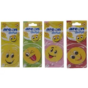 خوشبو کننده خودرو طرح Emoji کد 01 مجموعه 4 عددی