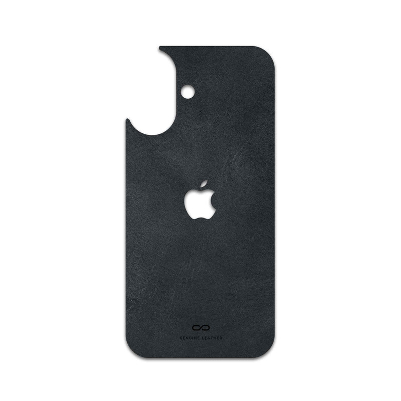 برچسب پوششی ماهوت مدل Graphite-Buffalo-Leather مناسب برای گوشی موبایل اپل iPhone 16