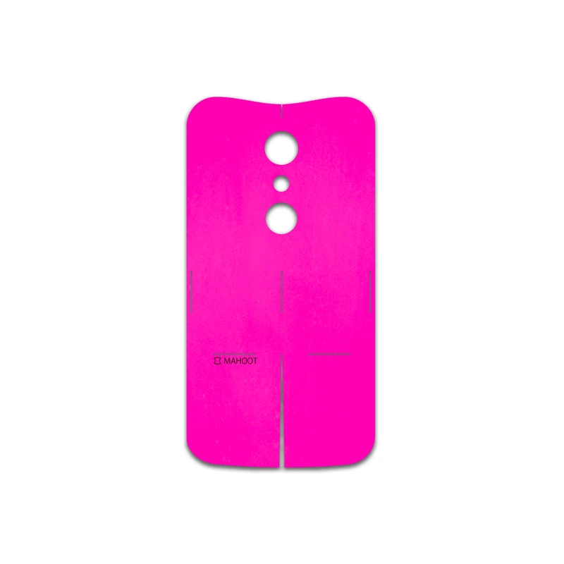 برچسب پوششی ماهوت مدل Phosphorus-Pink مناسب برای گوشی موبایل موتورولا Moto G 2nd gen