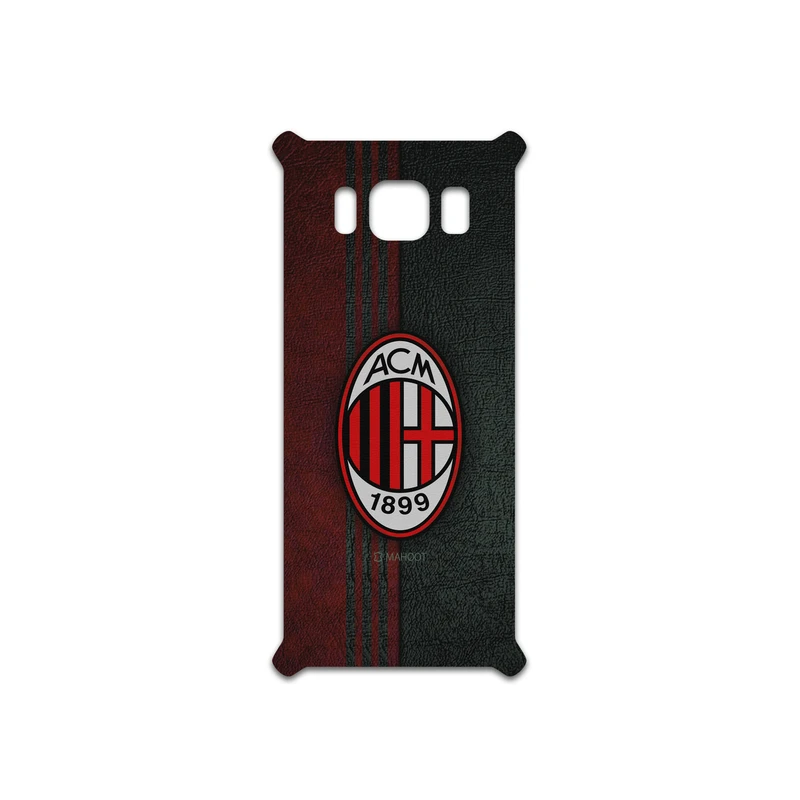 برچسب پوششی ماهوت مدل AC-Milan-FC مناسب برای گوشی موبایل سامسونگ Galaxy S8 Active