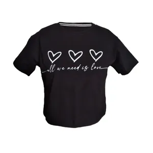 کراپ تاپ آستین کوتاه زنانه مدل 06