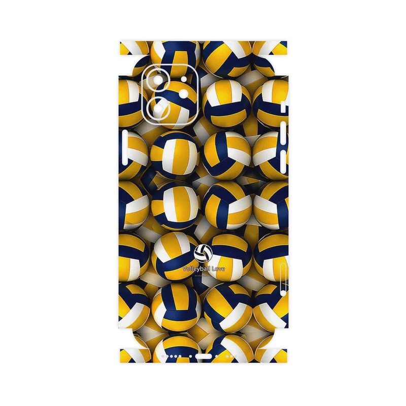 برچسب پوششی ماهوت مدل Volleyball-FullSkin مناسب برای گوشی موبایل اپل iPhone 12