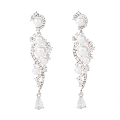 گوشواره زنانه زارا مدل مروارید T24070