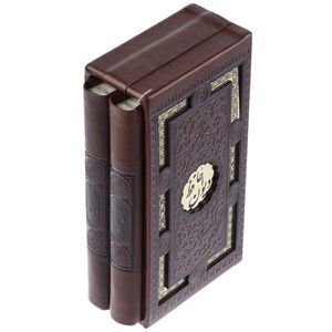 کتاب قرآن کریم،دیوان حافظ اثر شمس الدین محمد حافظ شیرازی - 2جلدی