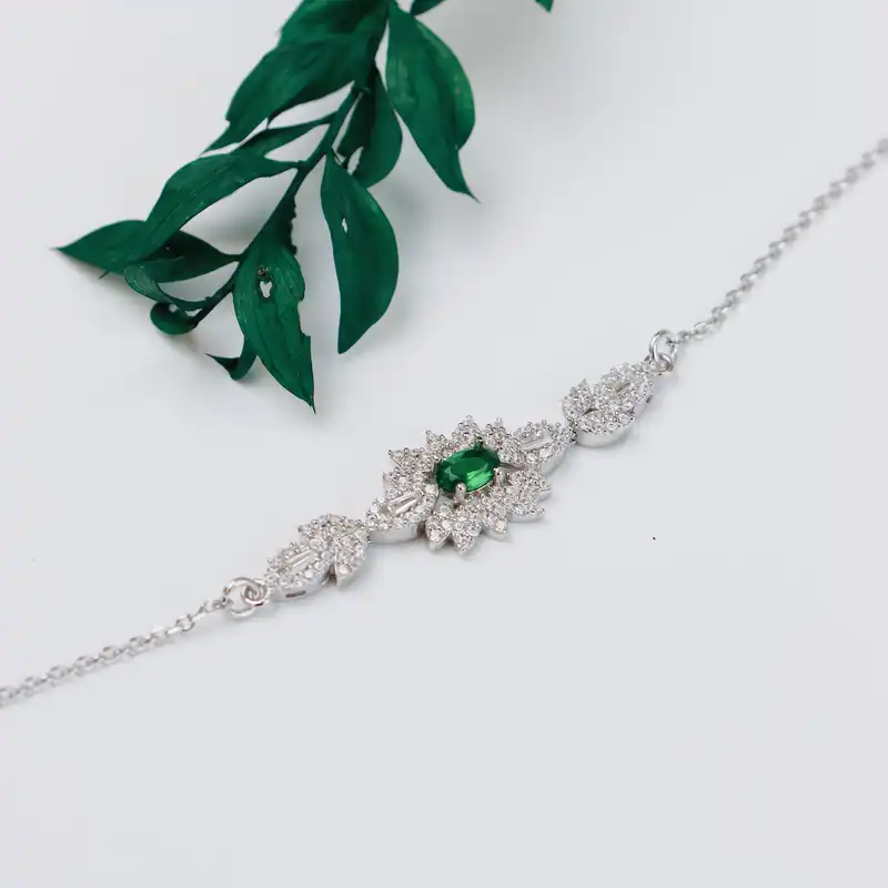 نیم ست نقره زنانه جی تی ای مدل نایس 52