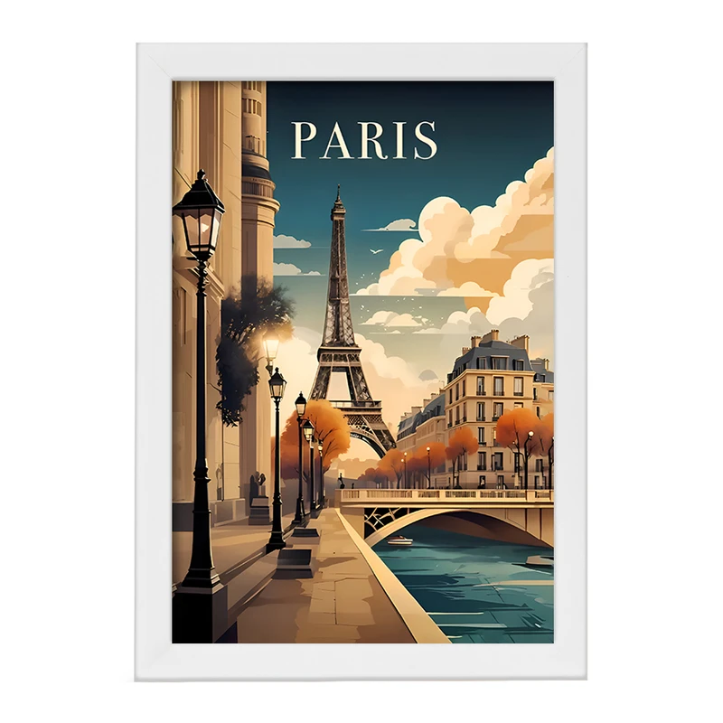 تابلو خندالو مدل پاریس (Paris) کد F12898