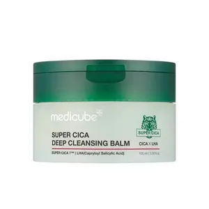 کرم پاک‌کننده آرایش صورت مدیکیوب مدل super cica مناسب برای انواع پوست حجم 100 میلی‌لیتر