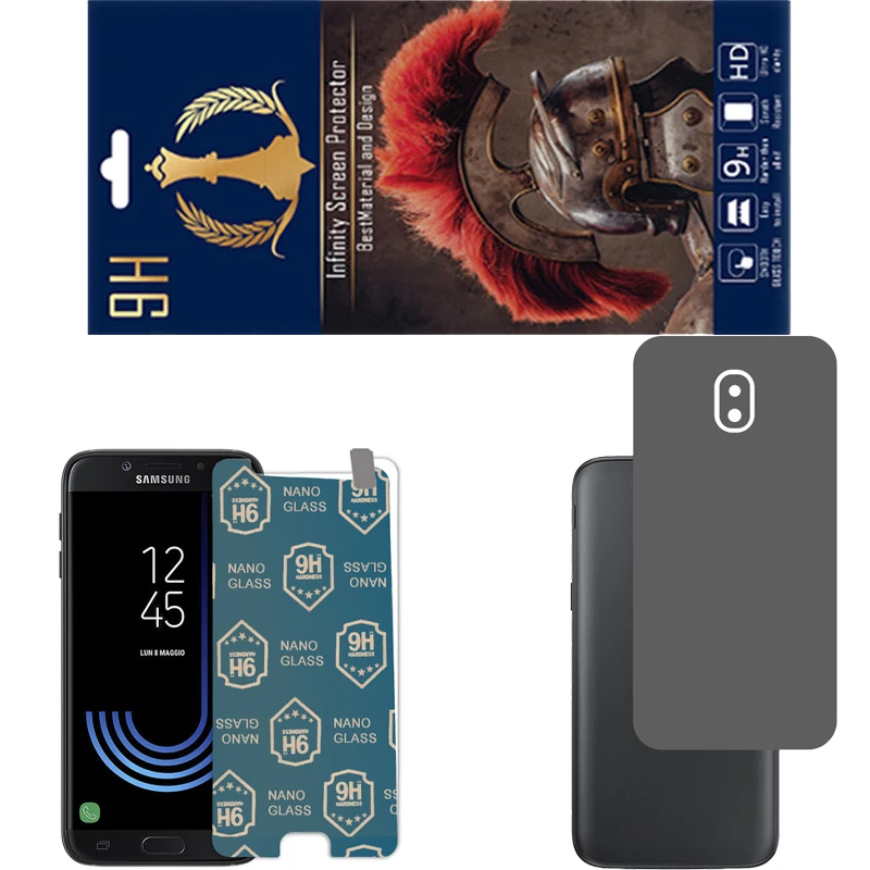 محافظ صفحه نمایش اینفینیتی مدل PRO مناسب برای گوشی موبایل سامسونگ GALAXY J5 2017 / J520 به همراه برچسب پوششی 