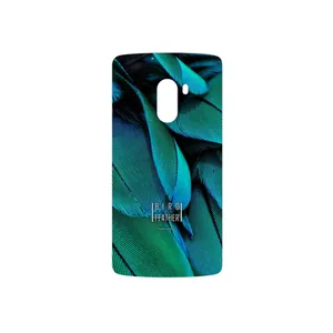 MAHOOT Green Feather Cover Sticker for Lenovo A7010