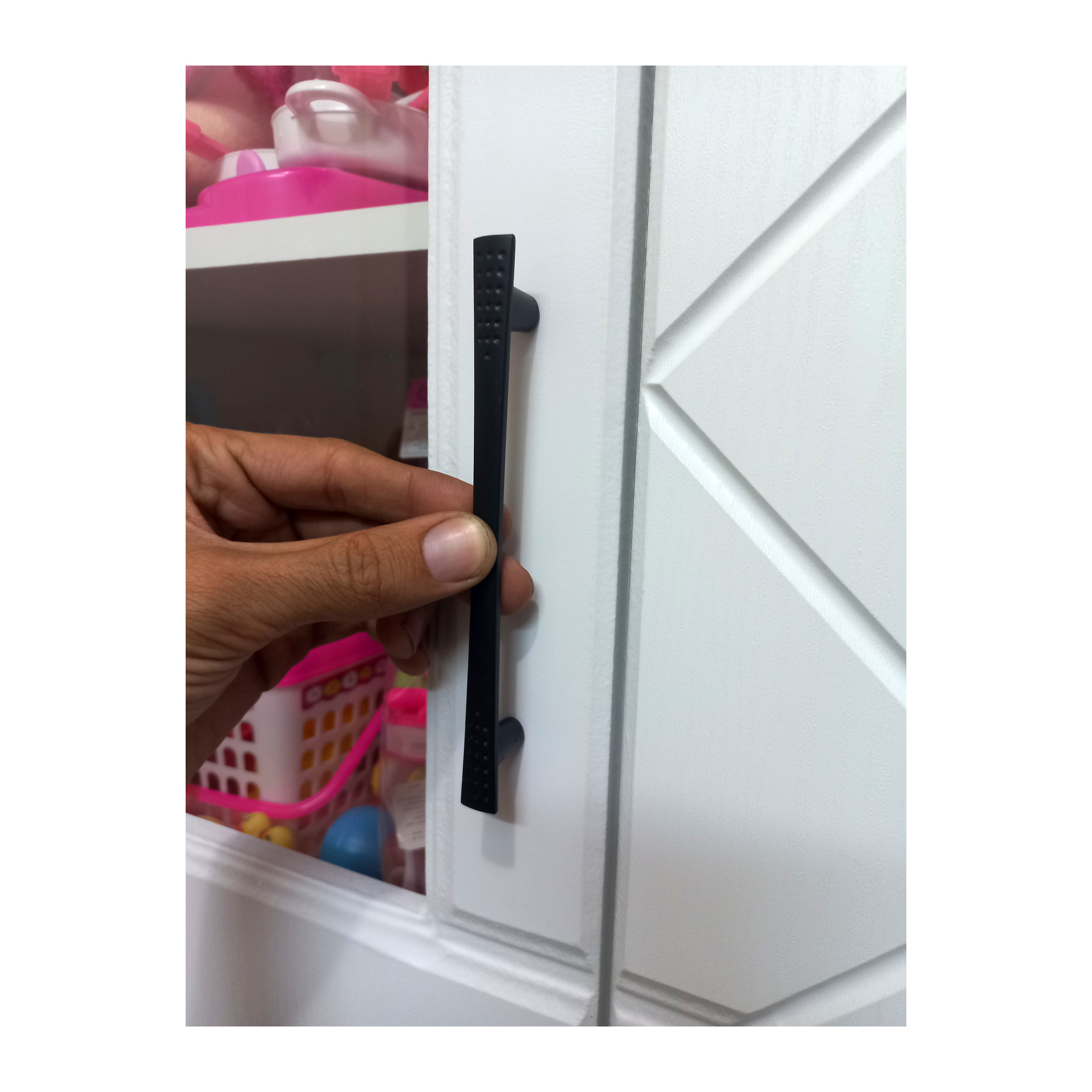 دستگیره کابینت مدل AB128 بسته 3 عددی