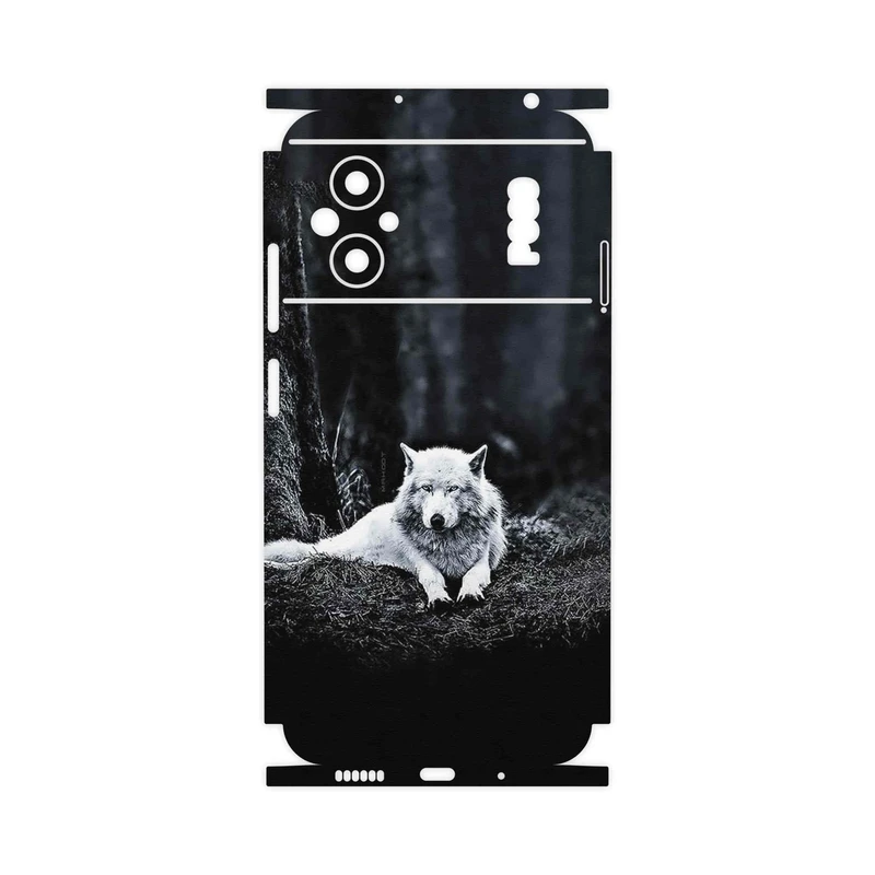 برچسب پوششی ماهوت مدل Dire_Wolf-FullSkin مناسب برای گوشی موبایل شیائومی Poco M5