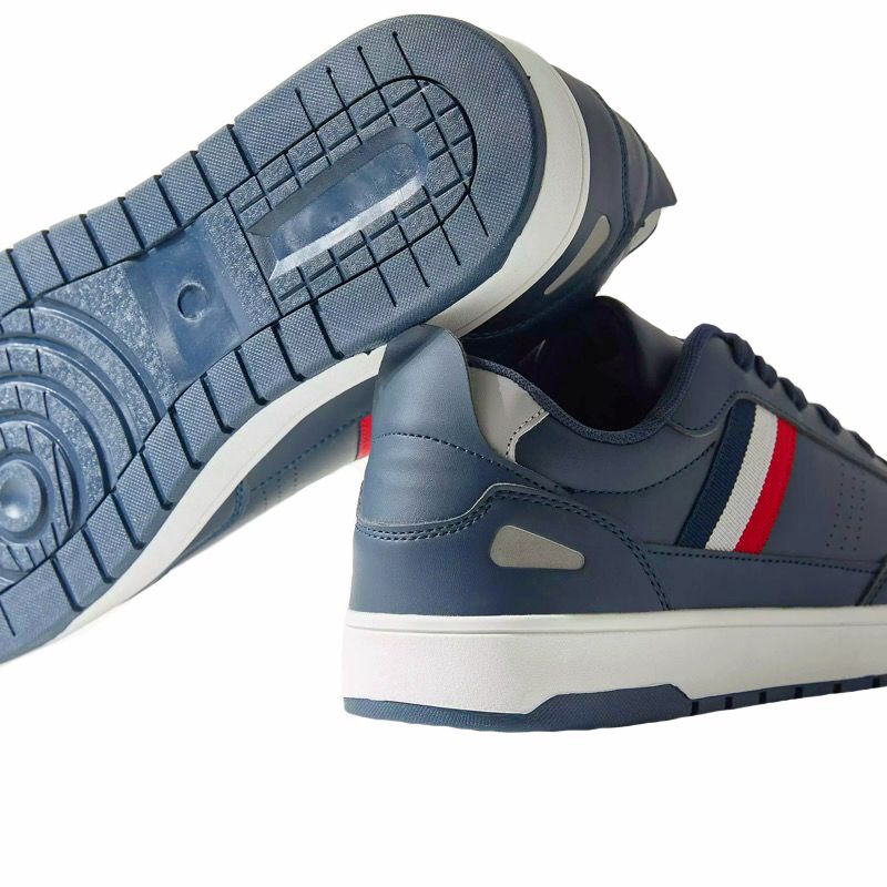 کفش روزمره مردانه مکس مدل Tape Detail Lace-Up Sneakers -  - 5
