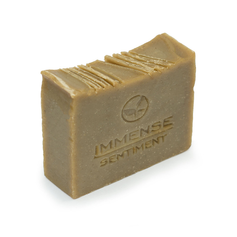 صابون شستشو ایمنس هربال مدل Black Mud Sentiment وزن 100 گرم
