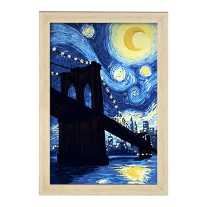 تابلو خندالو مدل ونسان ونگوگ کد F8790