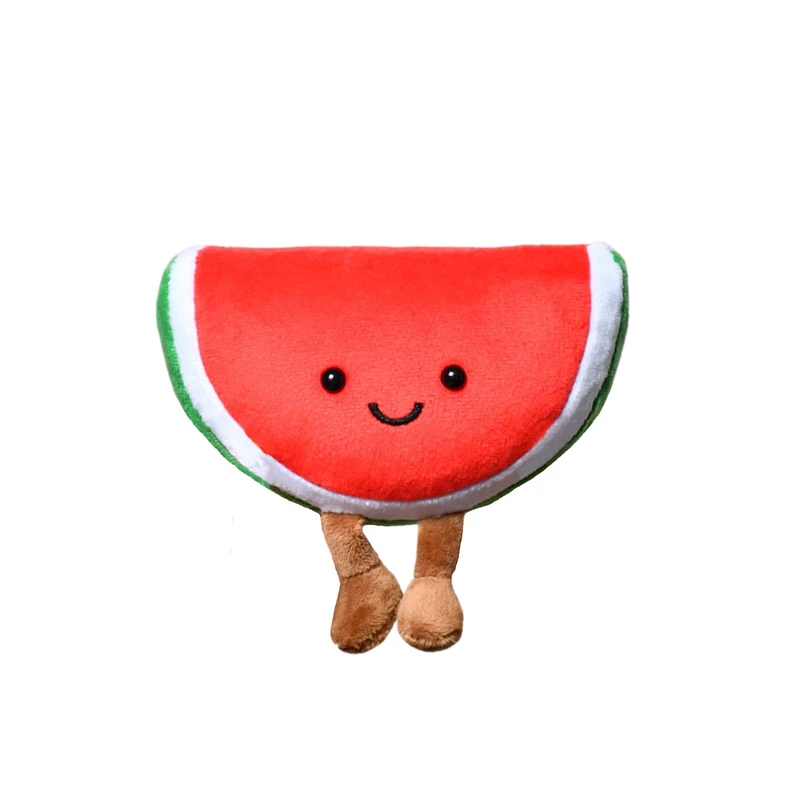 عروسک پولیشی طرح هندونه مدل پاکوچولو ارتفاع 12 سانتی متر