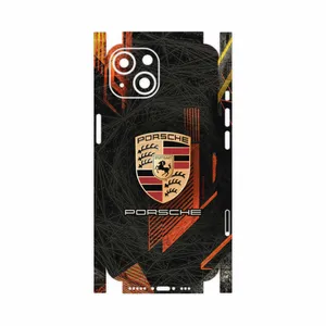 MAHOOT Porsche-Logo-FullSkin Cover Sticker for Apple iPhone 13