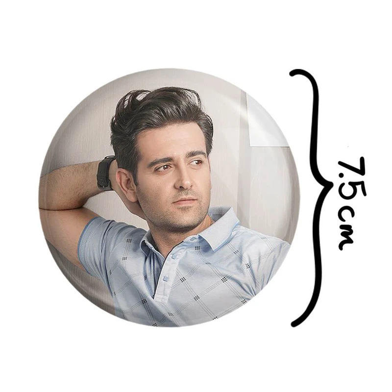 آینه جیبی خندالو مدل امیرحسین آرمان  کد 10424