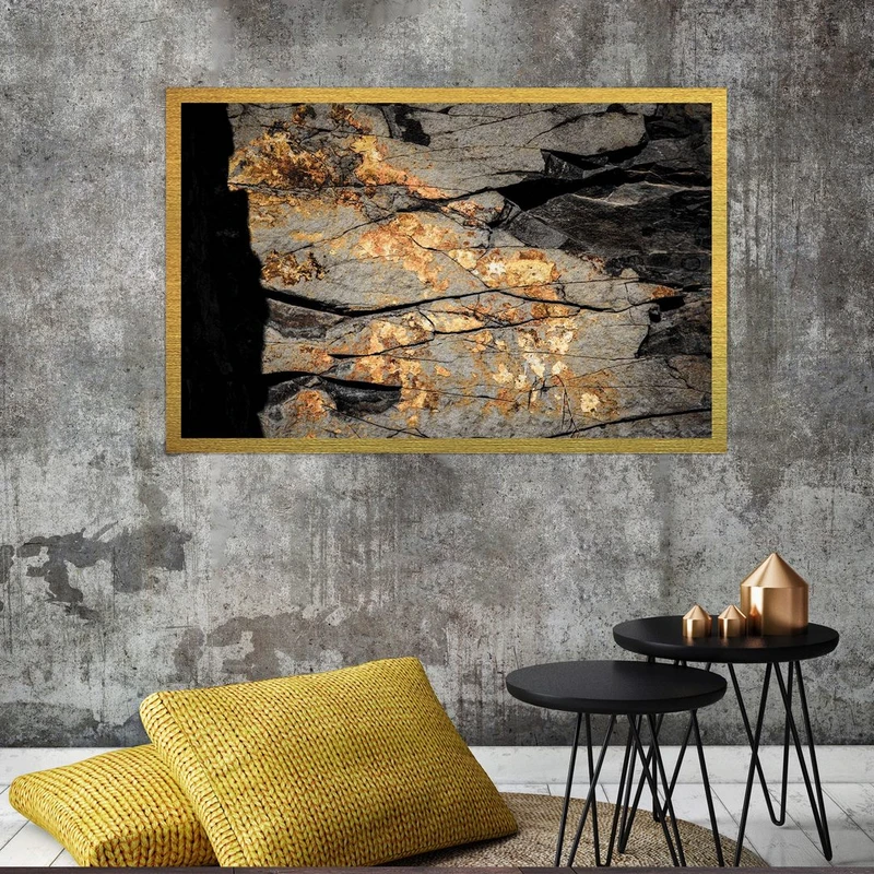 تابلو بکلیت طرح سنگ گرانیت مدل قاب شاسی T-S10214