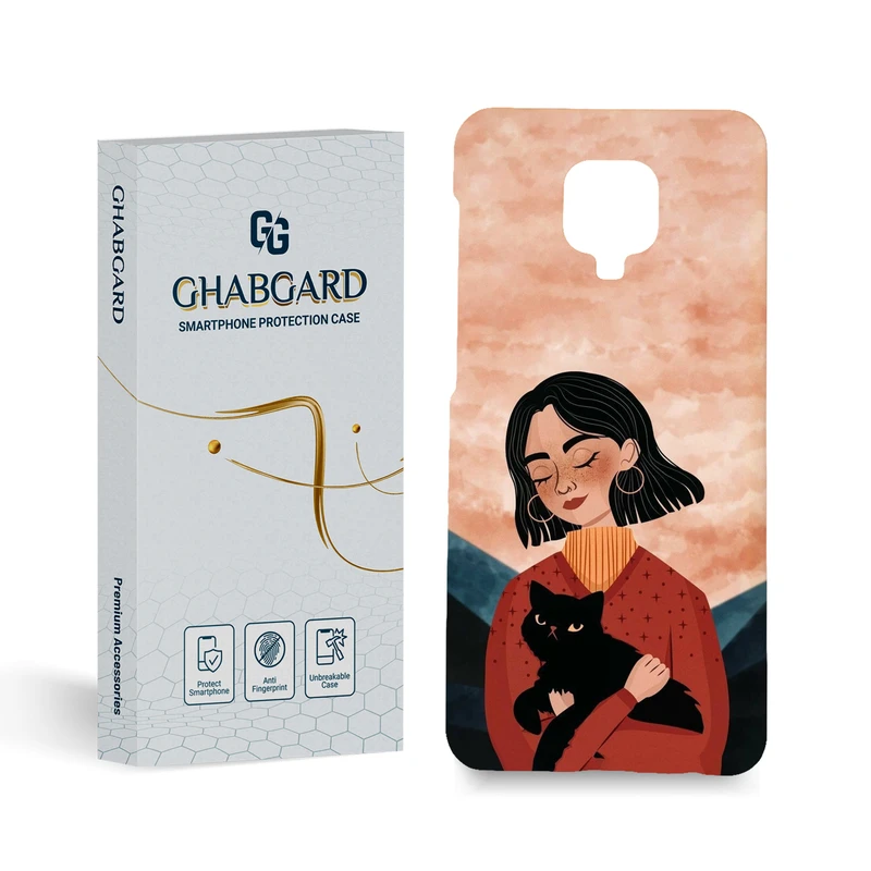 کاور قاب گارد مدل دخترانه مناسب برای گوشی موبایل شیائومی Redmi Note 9 pro / 9s